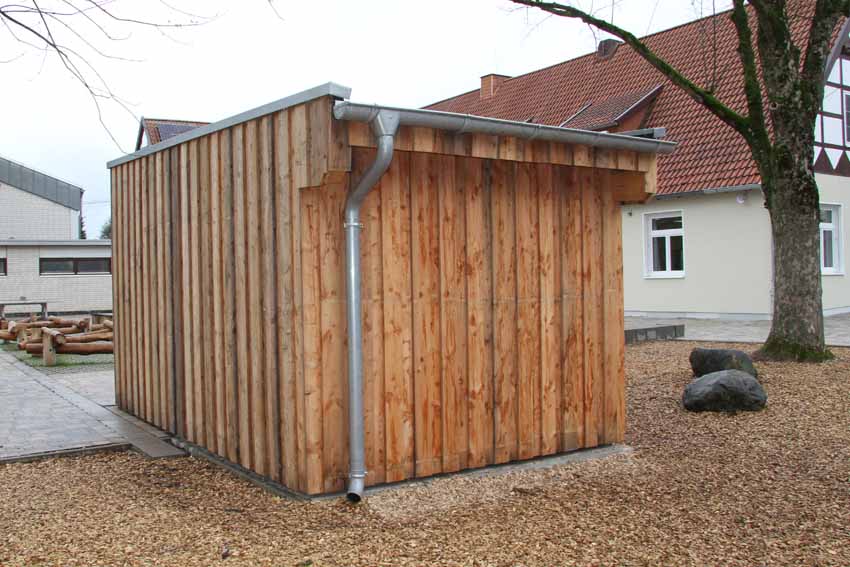 Spielgerätehaus, Grundschule Benhausen