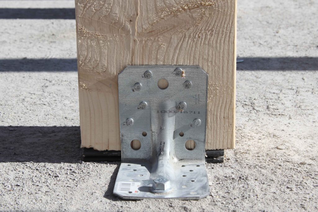 Winkelverbinder, Holz/Beton
