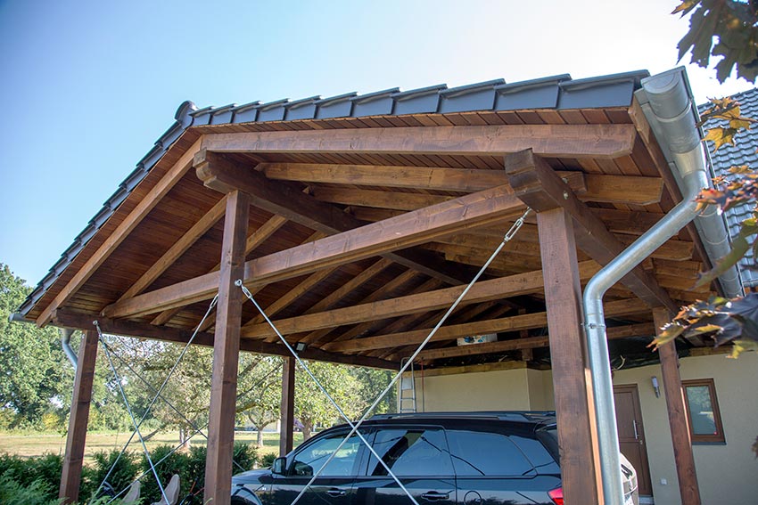 Carport, Anreppen